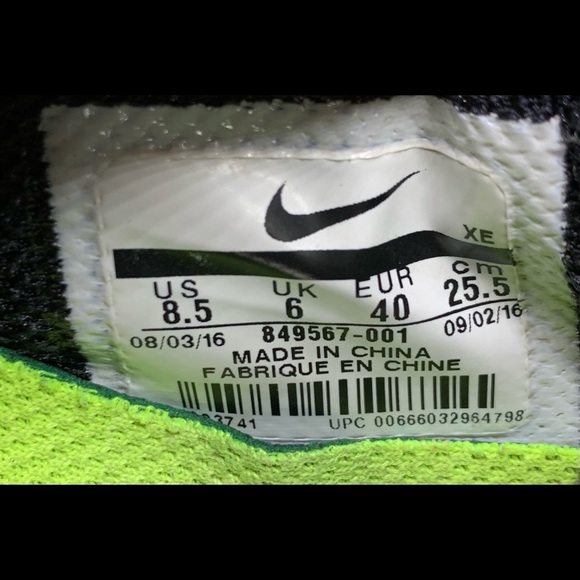 NIKE AIR ZOOM PEGASUS 33 Shield Women's SZ 8.5 - Picture 11 of 11